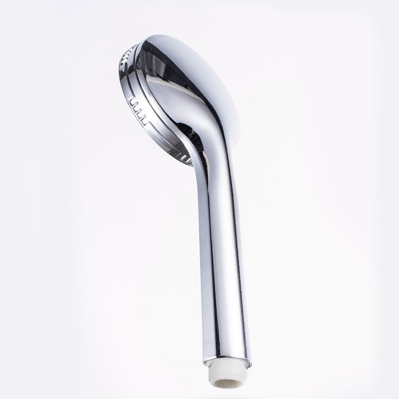 Round Handheld Shower Head made of Plastic Contemporary Style Shower Head