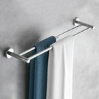 Polished Chrome Modern Bathroom Accessories Set with Towel Bar/Paper Holder