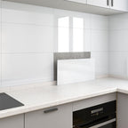 Marbleizing Waterproof Tile PVC Single Peel & Stick Tile for Backsplash