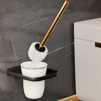 Traditional Black Aluminum Bathroom Fittings Set Bathroom Accessories Kit