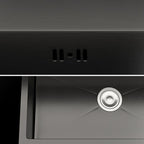 Contemporary Sink Set Stainless Steel Friction Resistant Sink Set for the Kitchen