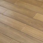 Contemporary Wood Tile Smooth Rectangle Teak Wood for the Living Room