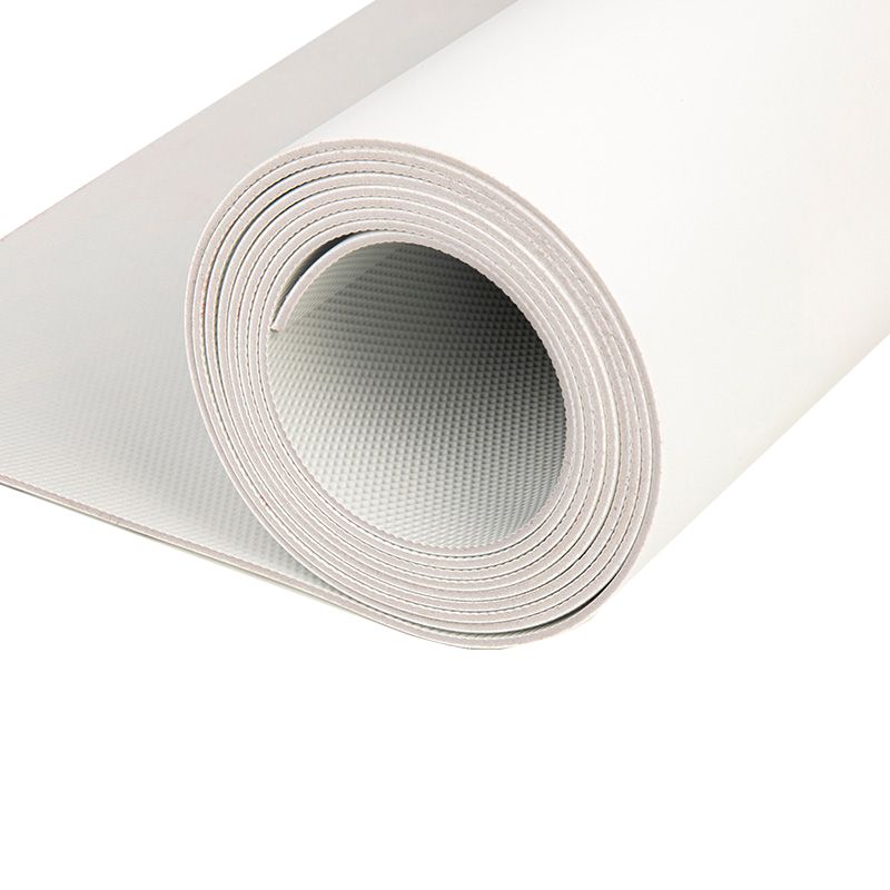 Solid Color Plastic Flooring Modern Water-Resistant Square Edge Floor Tiles