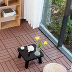 Modern Style WPC Flooring Corrosion Resistant Square Wood Floor