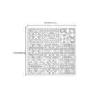 Mosaic tiles for peeling and sticking Modern style wallpaper with square shape