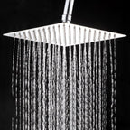 Wall-mounted shower head stainless steel fixed shower head with shower arm