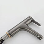 Modern Vessel Faucet Copper Single Handle Pull Down Vessel Faucet