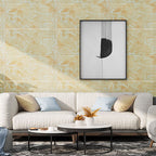 Colorful 3D-embossed wall panel Waterproof artificial stone wall tile