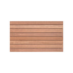 Outdoor Patio Wood Decking Interlocking Plank