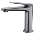 Modern centerset bathroom faucet Solid color copper faucet for the bathroom