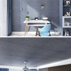 Modern Tin Back Wall Cladding Texture Linen Roll Wall Ceiling Panel