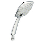 Silver Dual Shower Head 3 Settings Medium Flow Wall Mounted Shower Head