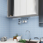 Modern Backsplash Tile Smooth Peel-and-Stick Wall Tile for the Kitchen