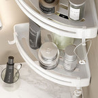 White Bathroom Accessory Set Contemporary Aluminum Bathroom Accessory Kit with Towel Holder