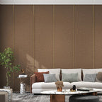 3D-embossed splash guard panels peel and stick solid color wall cladding