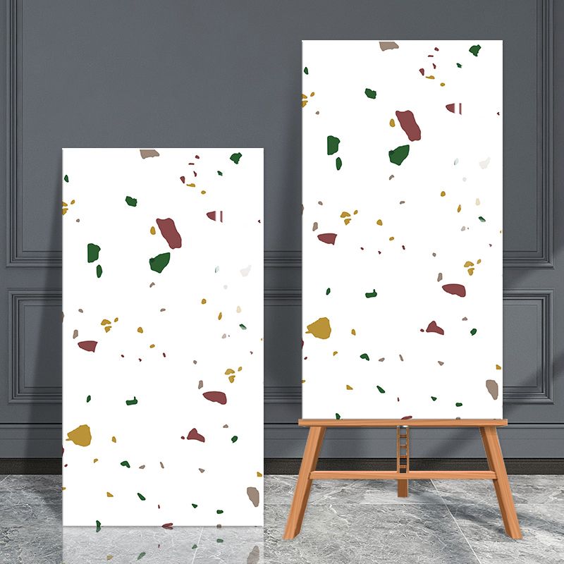 Contemporary Wallpaper Modern Style Bathroom Wallpaper with Rectangular Shape
