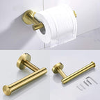 Traditional Bathroom Hardware Accessory Set Towel Ring/Bathrobe Hook/Towel Bar
