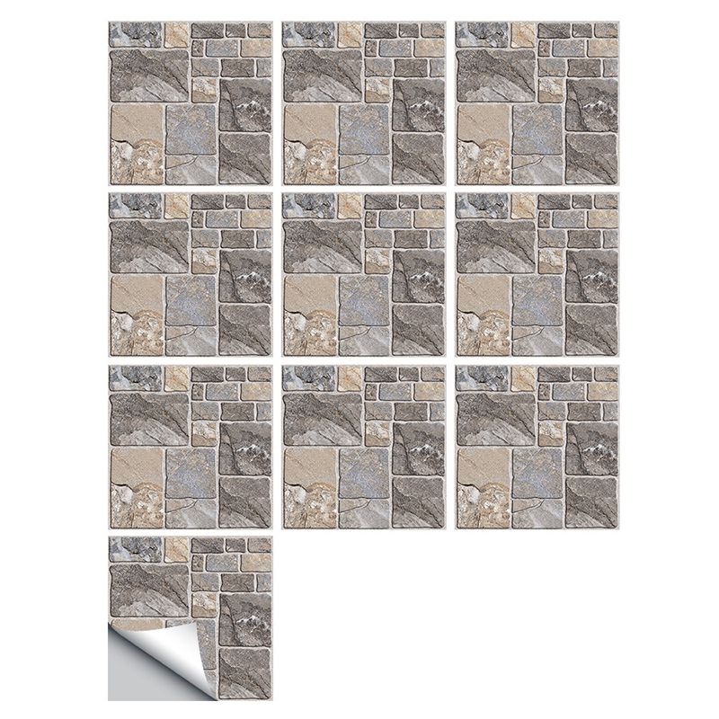 Plastic Peel and Stick Wall Tiles Modern Simple Peel and Stick Wall Tiles