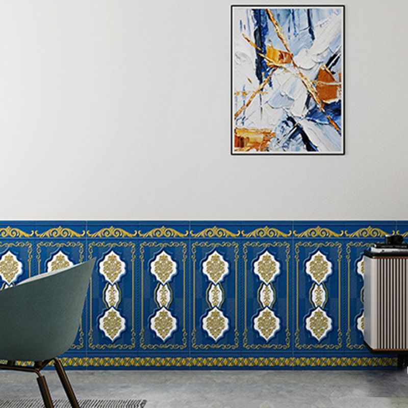 3D embossed wall panel Glam style waterproof wall panel for the living room