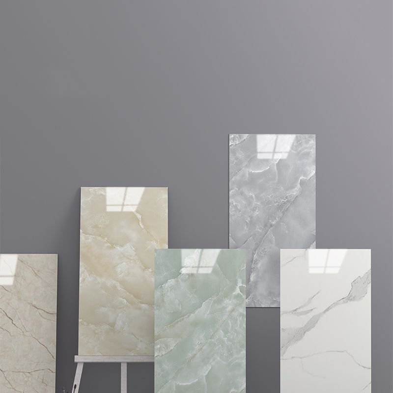 12" x 24" marbling single plate waterproof backsplash wall tile for bathroom