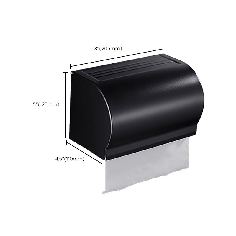 Modern Bathroom Accessories Set Towel Holder Black Soap Dish Bath Accessories Set