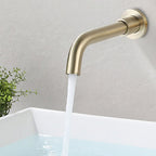Wall-mounted faucets Single lever mixers for the bathroom