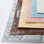 Modern Wall Panel Peel and Stick Texture Effect Design Square Wall Panel