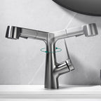 Pull-out Vessel Faucet Modern Sink Faucet with a Single Lever Handle