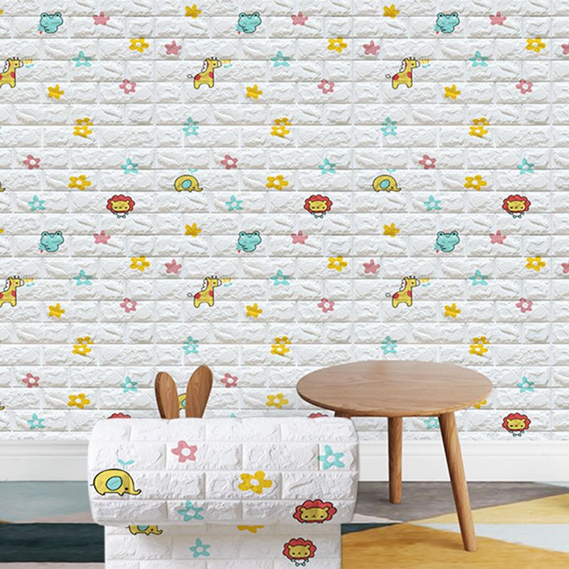 Modern Cartoon Wall Covering Peel and Stick Wall Ceiling for Bedroom