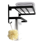 Black modern bathroom accessory set stainless steel bathroom fittings