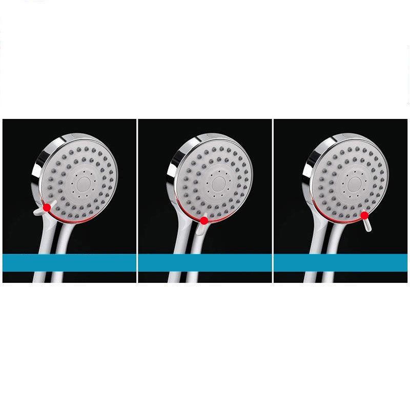 High Pressure 8 Inch Shower Set 3-Function Hand Shower Stainless Steel Square Ceiling Shower Head