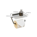 Metal and acrylic bathroom accessories as a single piece or in a set in black