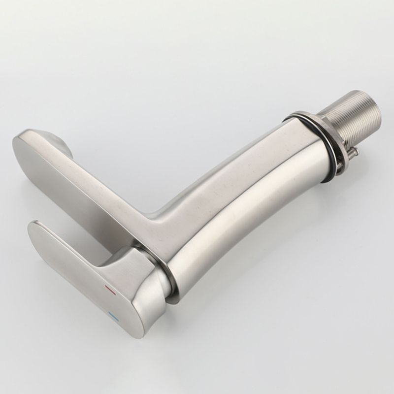 Square 1-Handle Basin Faucet 1 Hole Basin Faucet