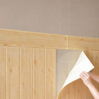 Polygon Peel and Stick Back Wall Tile PVC Wood Peel and Stick Tile