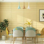 Living Room Wall Paneling for Peeling and Attaching 3D Embossed Wall Paneling