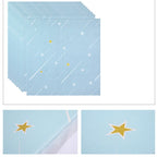 Contemporary Wall Ceiling Cartoon Print Peel and Stick Waterproof Wall Panel