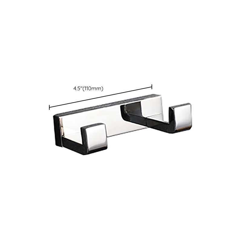 Modern Bathroom Element Set Paper Holder Gray Towel Bar Bathroom Accessory Set