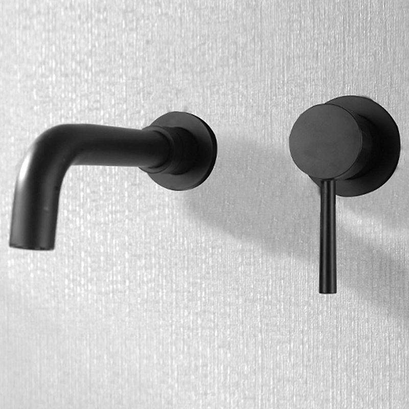 Wall-mounted faucet Glam Style sink bathroom faucet with lever handle