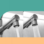 Modern Basin Faucet Solid Brass Centerset Sink Faucet for Bathroom