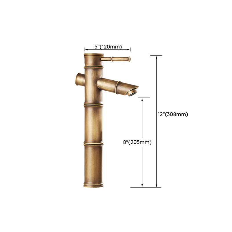 Lever Handle Vessel Faucet Single Hole Basin Faucet Farmhouse Style Sink Faucet