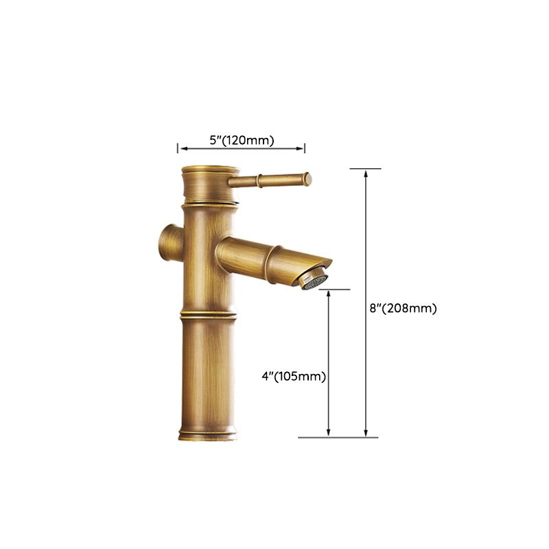 Lever Handle Vessel Faucet Single Hole Basin Faucet Farmhouse Style Sink Faucet