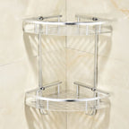 Modern Stainless Steel Paper Holder Bathroom Shelf Bathroom Accessories Set