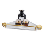 Metal Minimalist Bathroom accessory single or in set in Gold