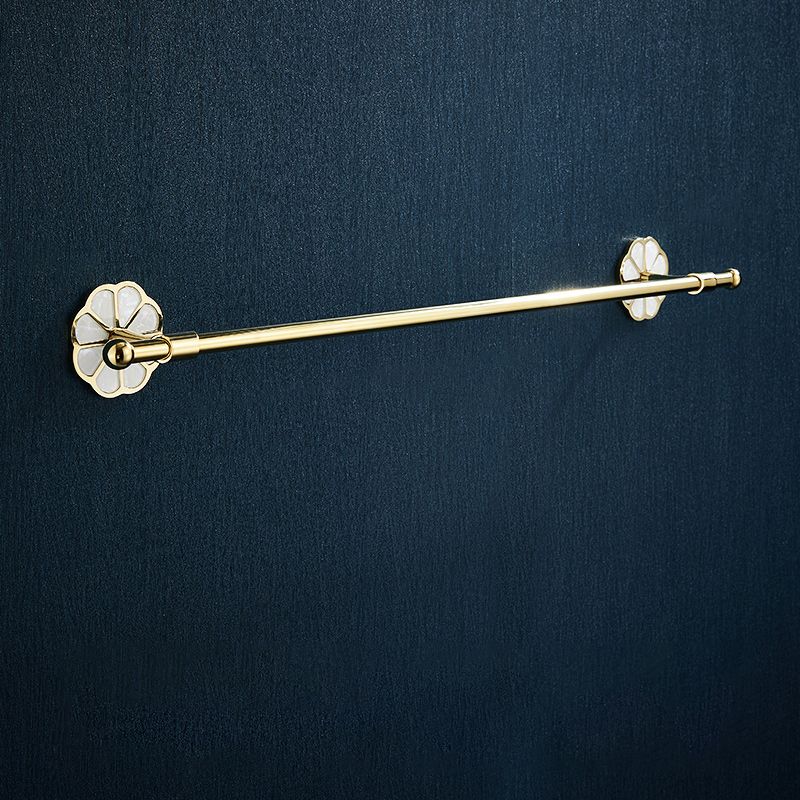 Metal Simple Bathroom Accessories as a Single Piece or in a Set in Gold