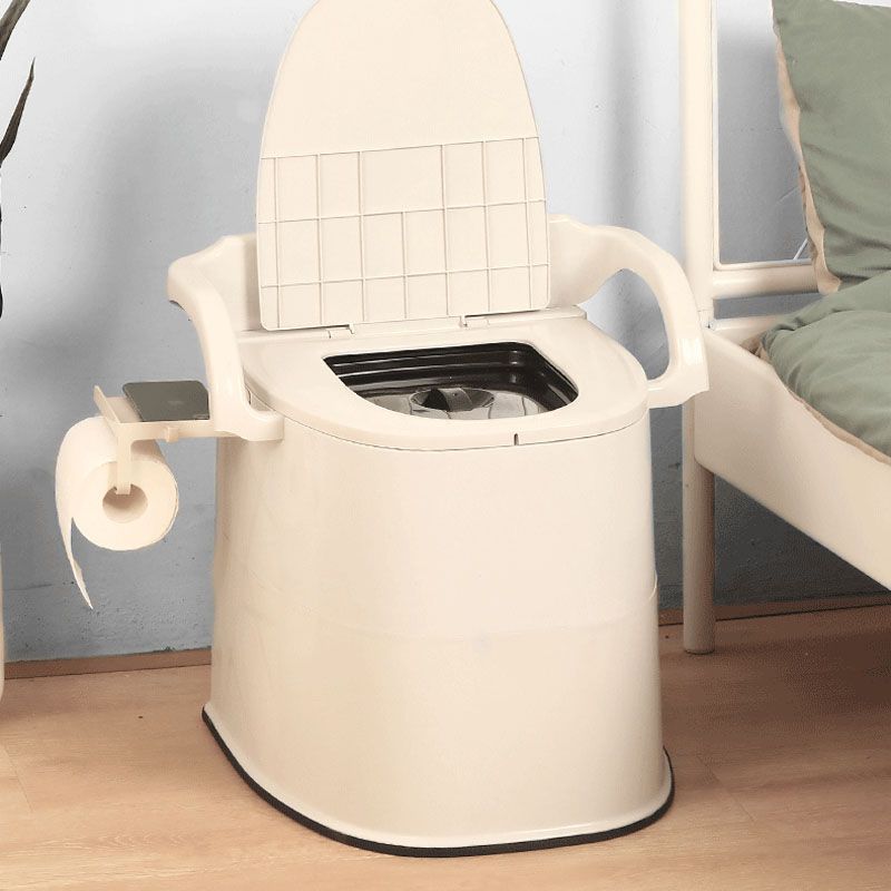 Modern Plastic Wall-mounted Toilet Bowl with Toilet Seat for the Bathroom