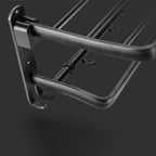 Modern Aluminum Bathroom Hardware Set Black Bathroom Accessories Set