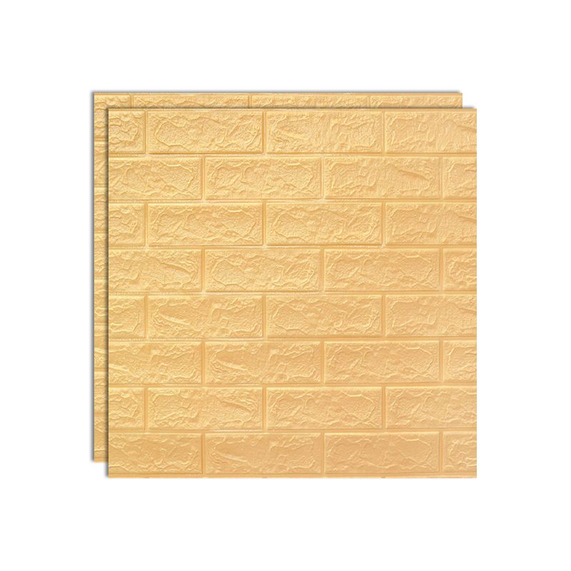 3D-embossed wall panels Color Waterproof Foam Interior wall tile