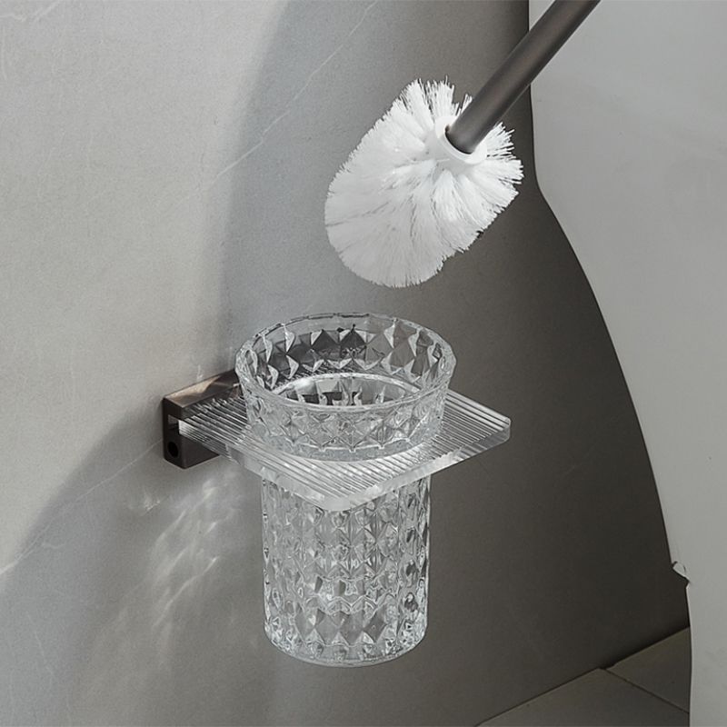 Modern Bathroom Set Gray Towel Rack Bathroom Shelf Bathroom Accessories Set