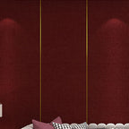 Modern Wall Tile Pure Color Peel and Stick Smooth Waterproof Wall Ceiling