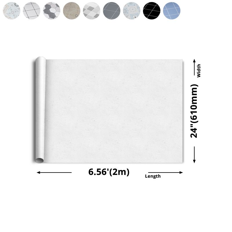 Modern Vinyl Flooring Planks Porcelain Tile Look Self-Adhesive Vinyl Floors